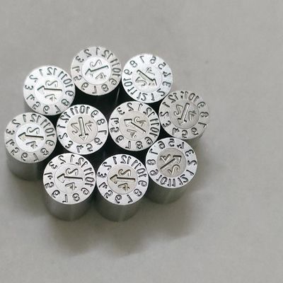 Τύπος OPITZ Εισαρτήματα ημερομηνίας - Σφραγίδες ρυθμιζόμενης μούχλας από ανοξείδωτο χάλυβα SUS420