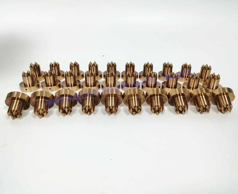 Βεριλλίου Χαλκό Εισάγει πλαστικά Σχήματα Ένεσης