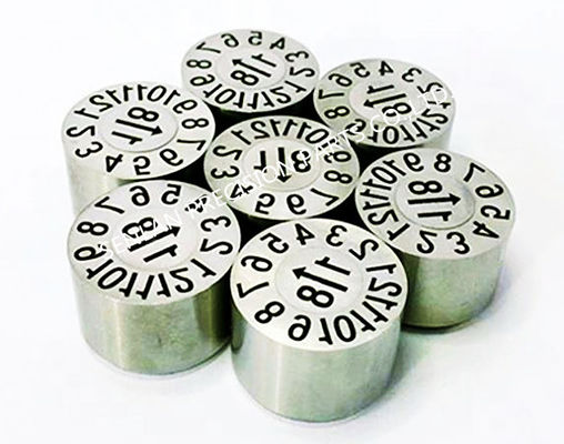 Τυποποιημένη SUS420 υλική πλαστική ημερομηνία τμημάτων φορμών εγχύσεων DEM που χαρακτηρίζει το γραμματόσημο ημερομηνίας ενθέτων